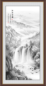 玄关山水画
