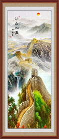 玄关山水画