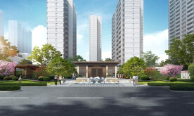 景观效果图小区效果图住宅效果图