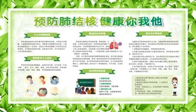 肺结核宣传栏