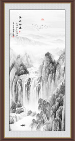 国画山水