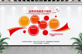 优秀党员的五个标尺