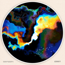 禅意水墨画