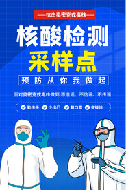 核酸检测海报