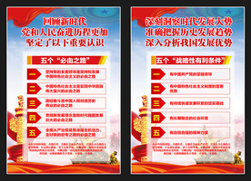 五个必由之路