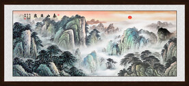 黄山日出