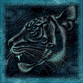 动物高档老虎装饰画