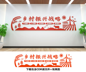 乡村振兴文化墙