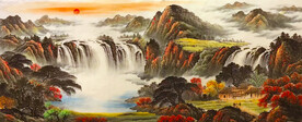 国画山水