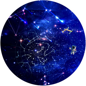 十二星座星空图