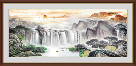 国画山水