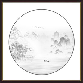 新中式水墨画