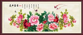 花开富贵牡丹图