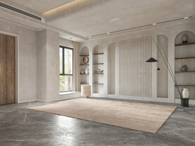 现代极简客厅场景 家具场景