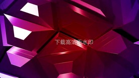 抽象几何图形运动舞台背景视频