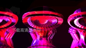 立体动感梦幻舞台DJ视频素材