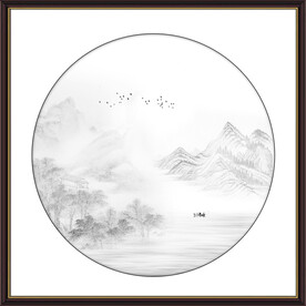 新中式水墨画