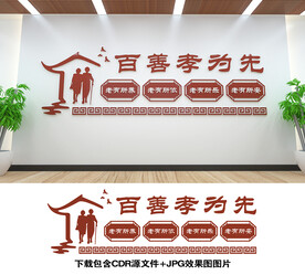 养老文化墙