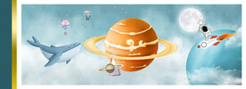 轻奢装饰画 星球 宇宙
