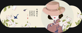 装饰画 美女