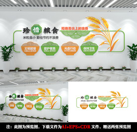 食堂文化墙