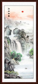 玄关山水画