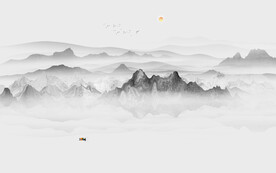 水墨画