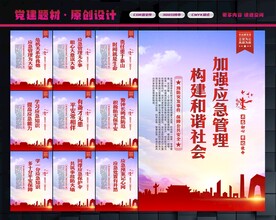 应急管理展板