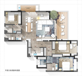 户型图 家配图 洋房图图片