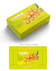 沙棘果粉包装 