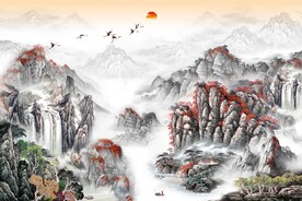 背有靠山