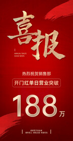喜报