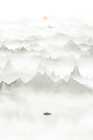 水墨画