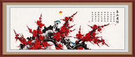 国画梅花