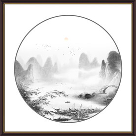 中堂 画