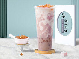 芋泥啵啵奶绿