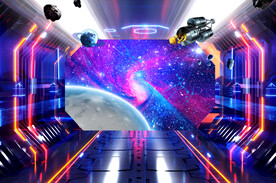 宇宙星空kTV背景