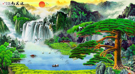 山水画