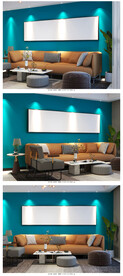 壁画框画样机 装饰画 主图模板