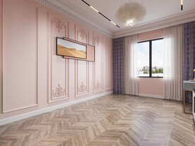 欧式卧室场景空景