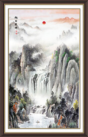 玄关国画