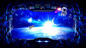 宇宙飞船太空窗