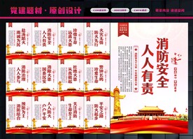 消防展板