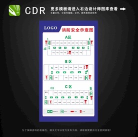 消防安全示意图图片