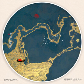 装饰水墨画