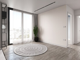 现代极简 轻奢客厅 空场景