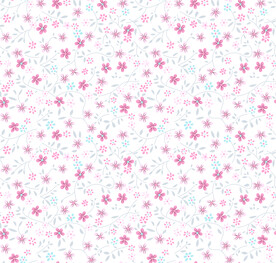 数码小碎花田园风