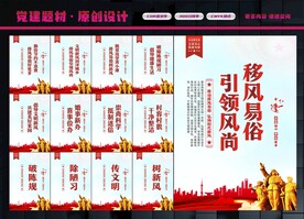 移风易俗展板