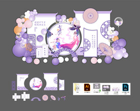 七夕情人节美陈七夕布置