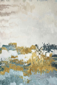 轻奢手绘抽象油画装饰画